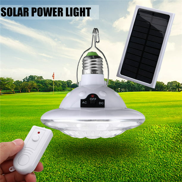 22LED Solar Lamp Hooking Camping Garden Path Light Remote Control Outdoor/Indoor